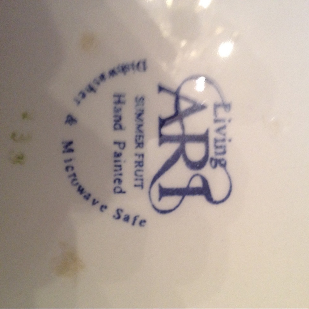 Floral Plate. - Picture 2 of 3